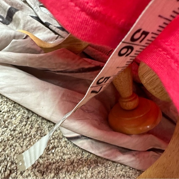 NWT bombom boutique Maxi tank dress high waisted contrast stripes hot pink - Picture 3 of 12